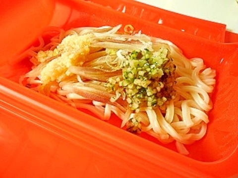 だし生姜ミョウガうどん